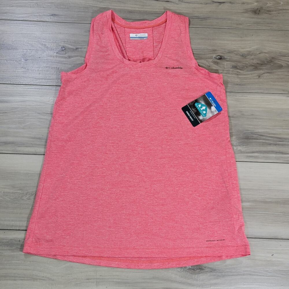 Columbia Tank Women's Small Juicy HTR Hike New